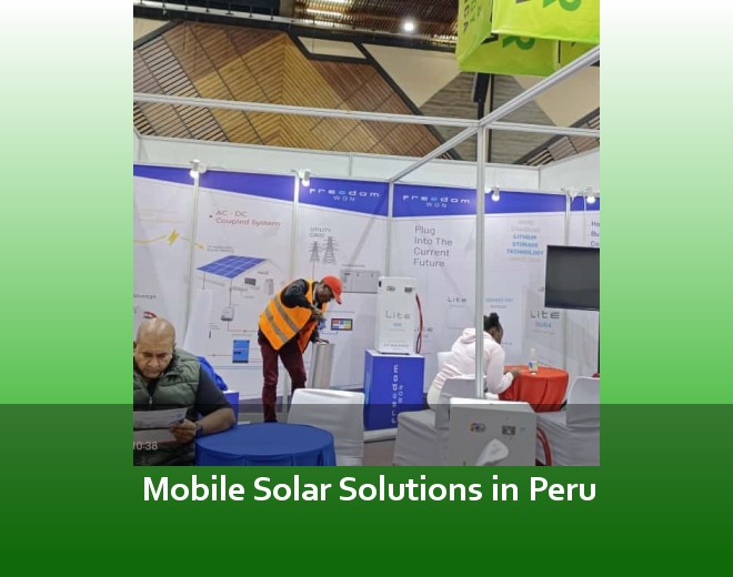 Mobile Solar Solutions in Peru